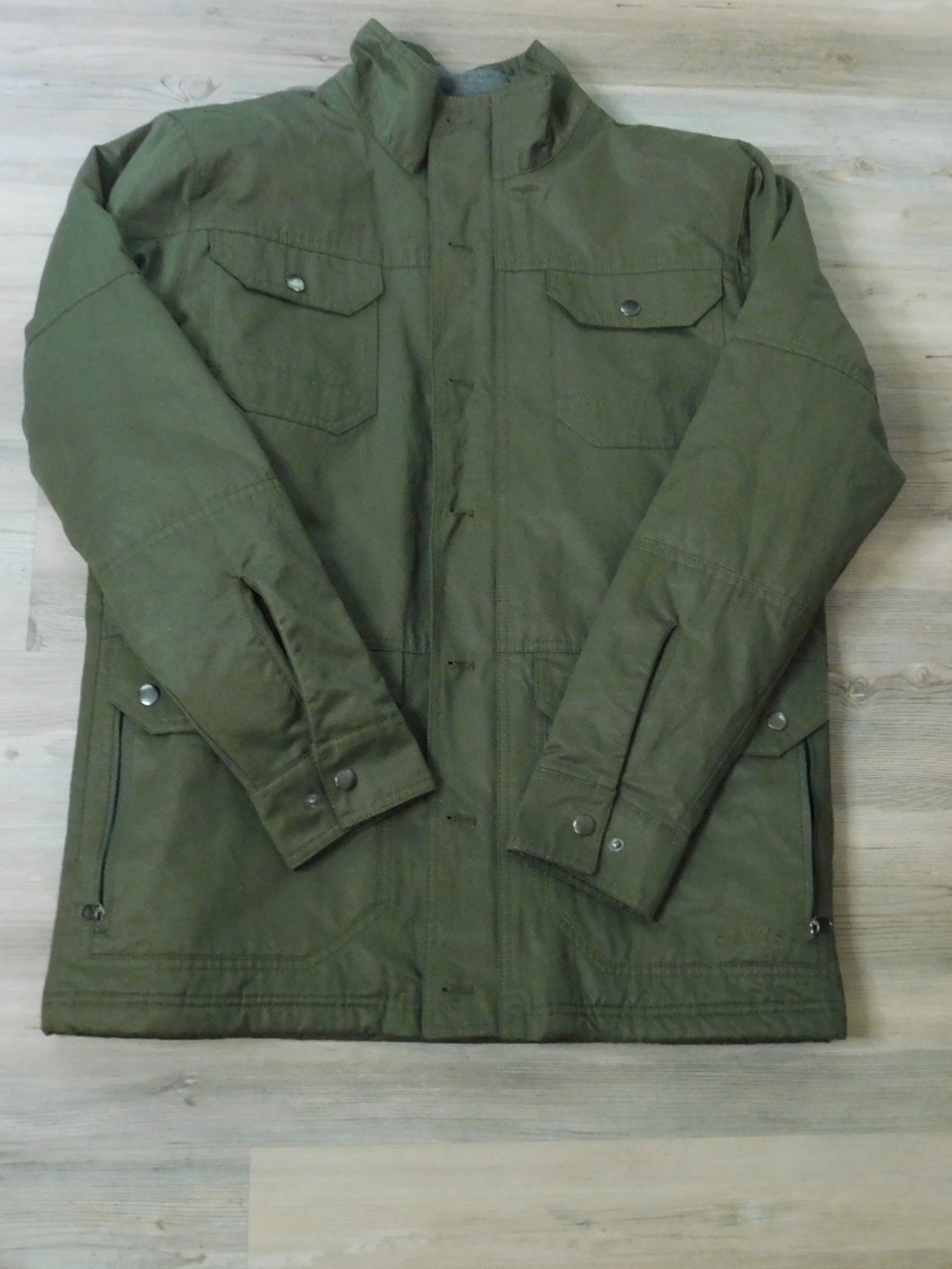 Med Mens Orvis Barn Chore Coat Zipup and button up